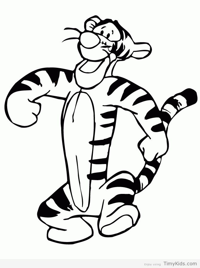 Tigger Drawing at GetDrawings | Free download