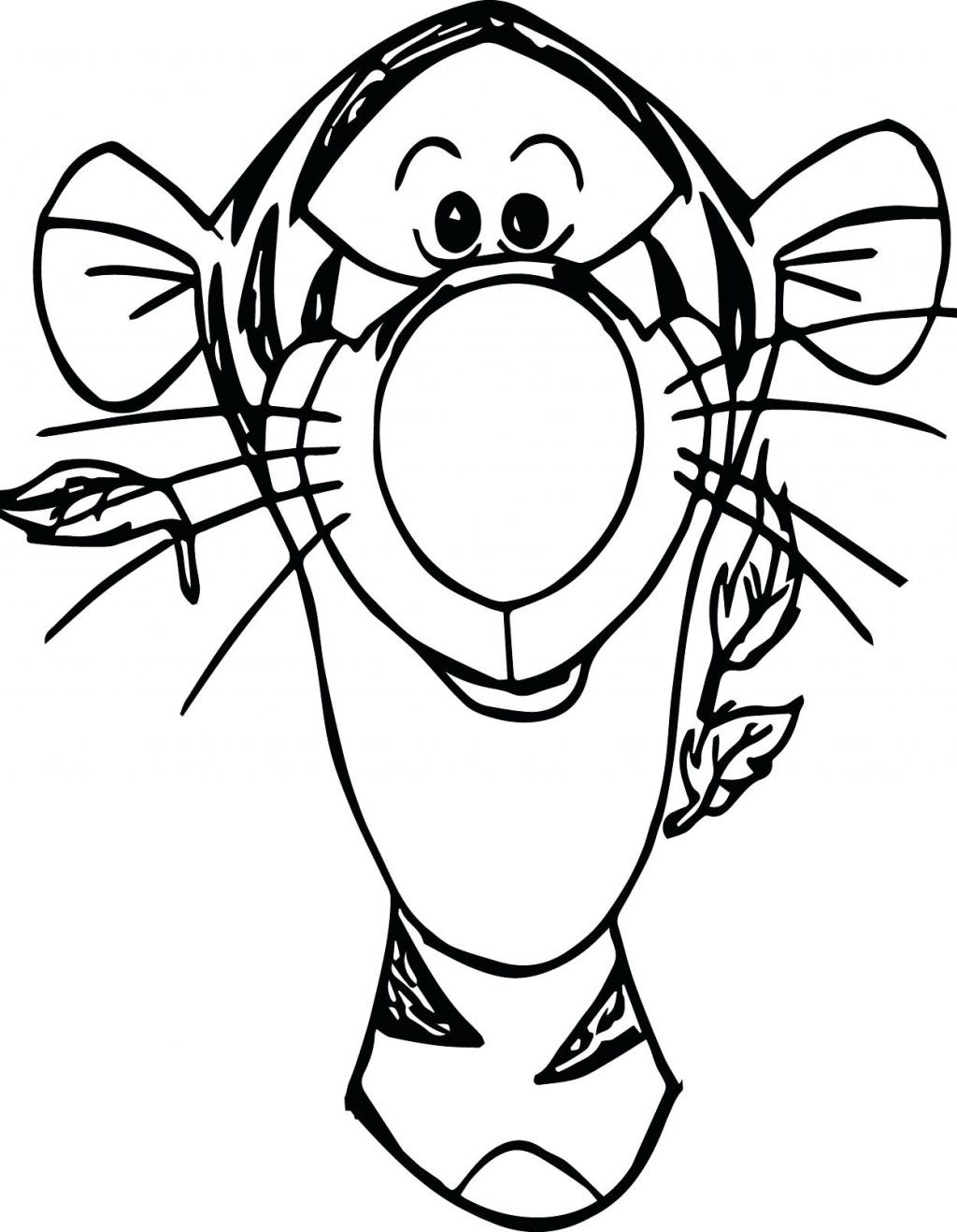 1024x1317 Stitch Face Coloring Pages New Coloring Pages Tigger Coloring