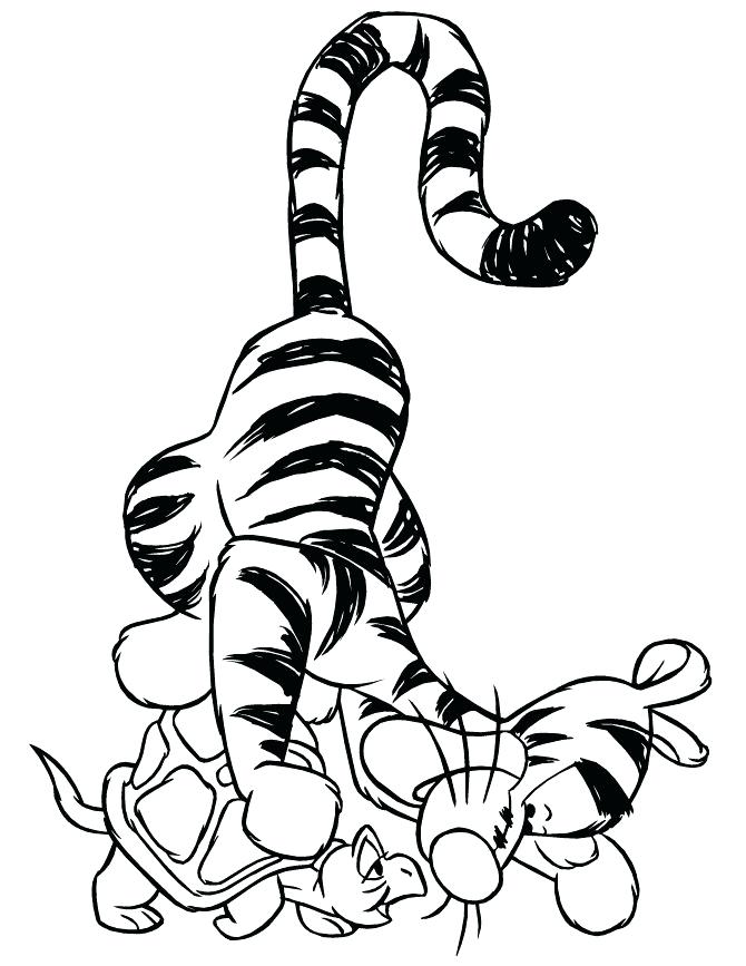 670x867 Tigger Birthday Coloring Pages Drawing For Kids Daily News Free N