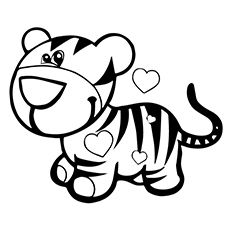 230x230 Valentine's Zebra