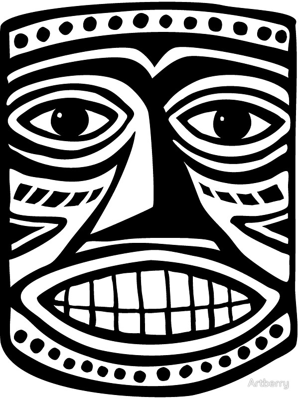 600x800 Tiki Mask Ii