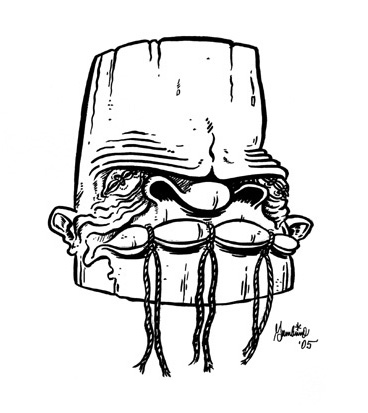 368x413 Sam Gambino The Shrunken Tiki