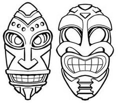 236x206 Tiki Mask Clip Art Clipart