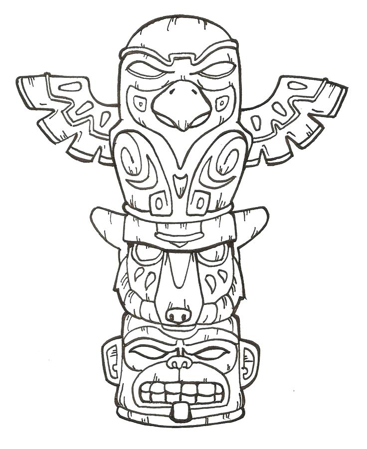 736x900 Tiki Coloring Pages Coloring Pages Tiki Man Coloring Pages