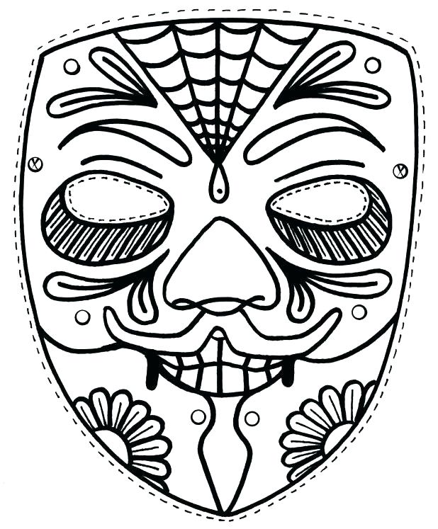 618x747 Tiki Coloring Pages Drawings Pics Mask Coloring Pages Tiki Faces