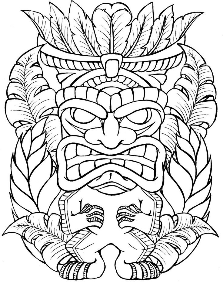 736x935 Tiki Man Tattoo By ~metacharis On Tattoos And Flash