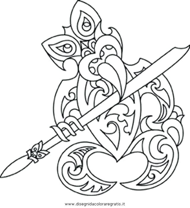 640x700 Tiki Coloring Pages Coloring Pages Tiki Mask Coloring Pictures