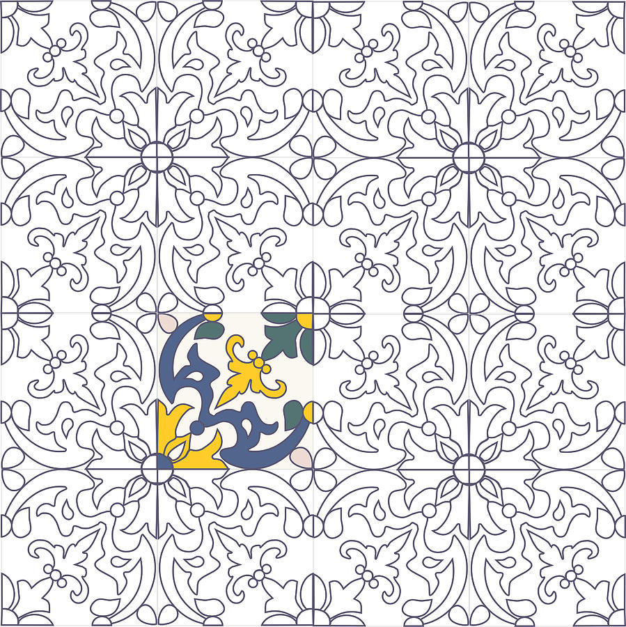 899x900 Portuguese Tiles