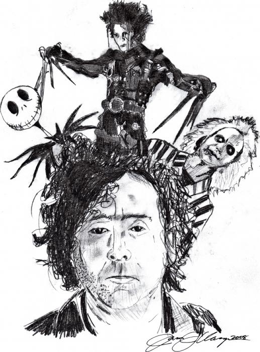 517x699 The Mind Of Tim Burton By Xxbrideofchuckygrlxx