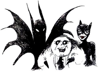 400x294 70 Aspects Of Batman 5 Tim Burton, Batman And Sketches
