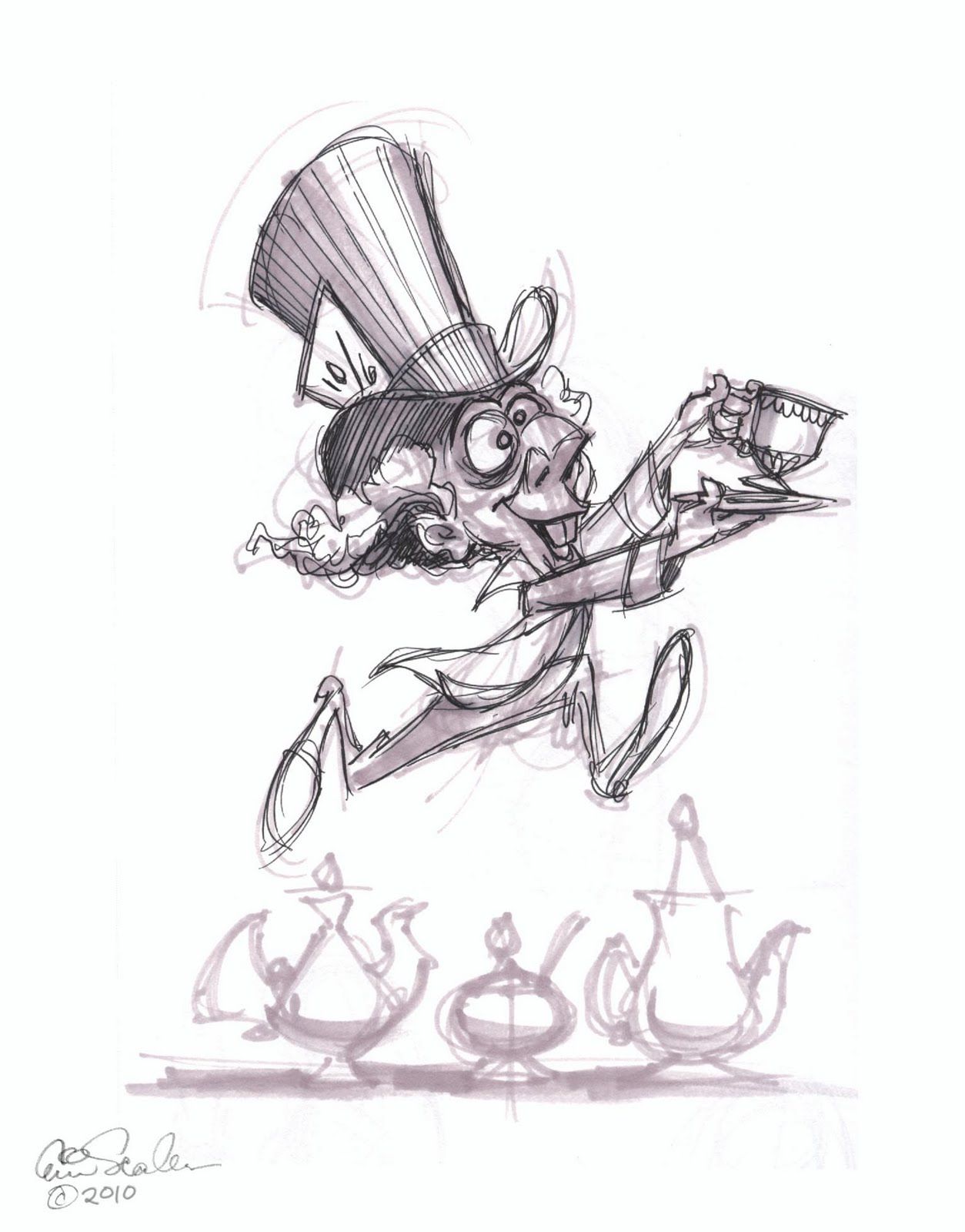 1254x1600 This Is My Own Mad Hatter. Not Based On The Disney Animated