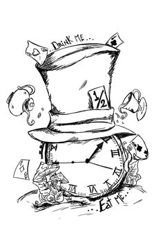 236x364 Alice In Wonderland Drawings