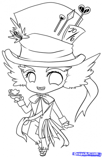 339x520 Alice In Wonderland Tim Burton Chibi