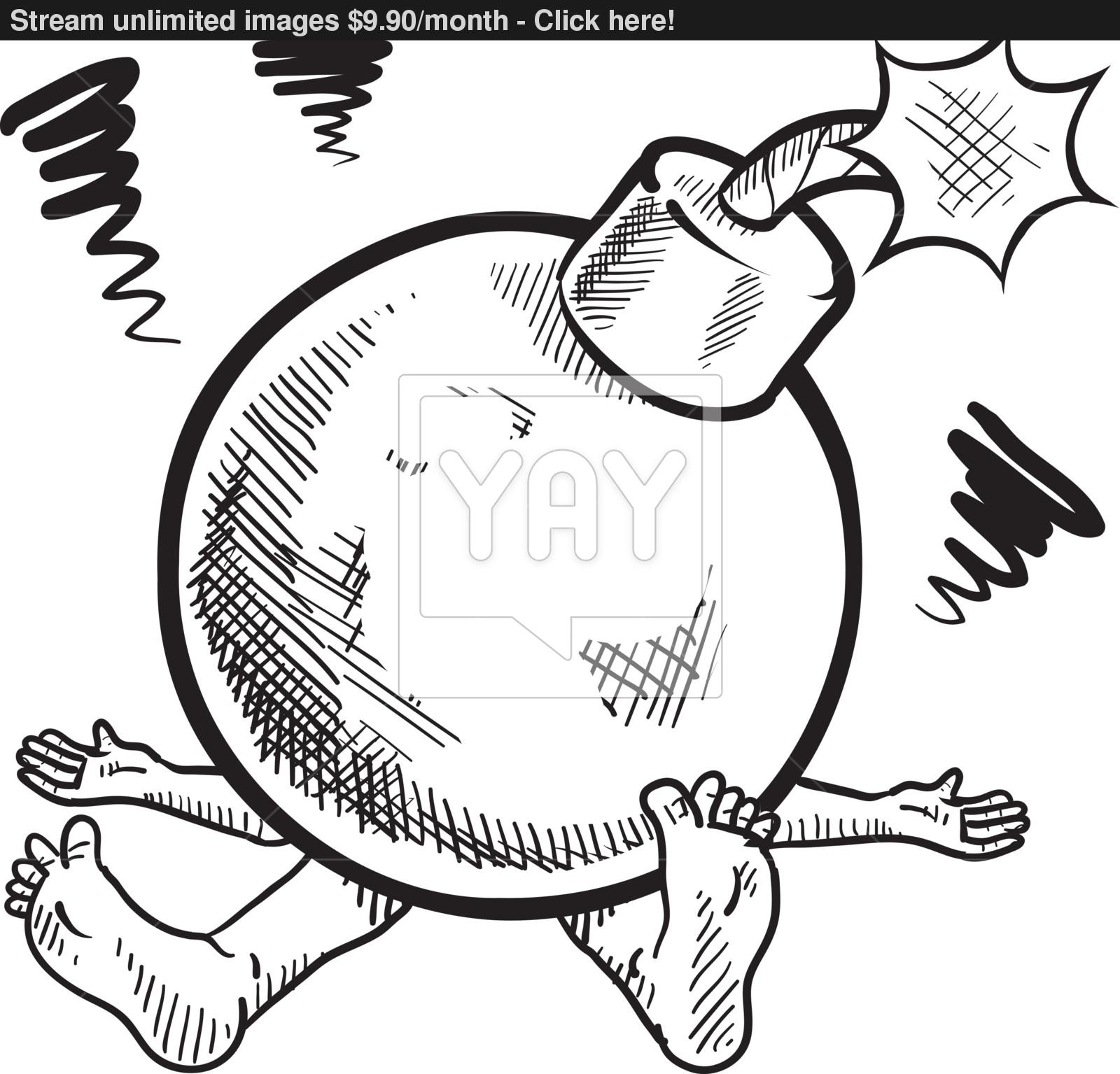 1600x1535 Ticking Time Bomb Vector Vector