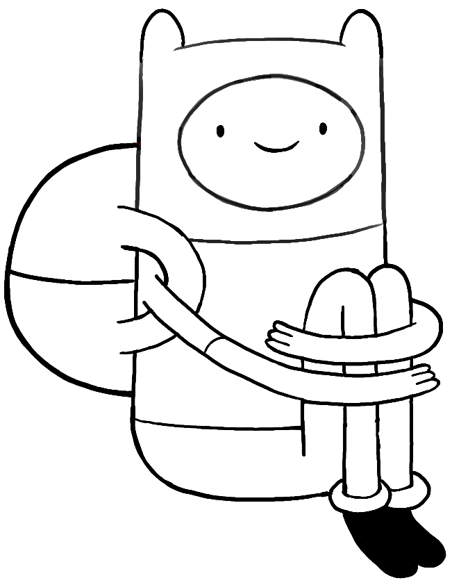 651x842 How To Draw Finn From Adventure Time With Simple Step By Step