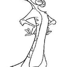 220x220 Handsome Timon Coloring Pages