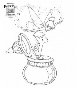 244x286 Transmissionpress Tinkerbell And Friends Coloring Pages Disney