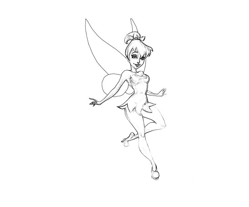 800x667 Tinker Bell Drawing 297728