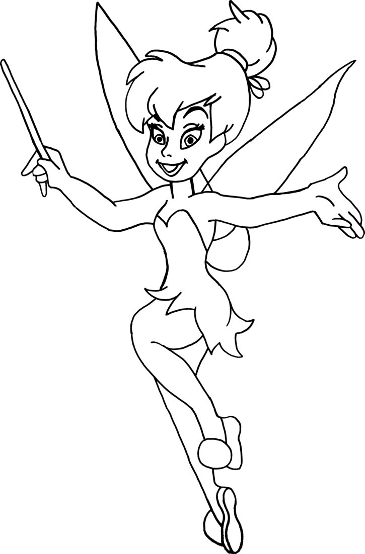 725x1102 Tinkerbell Outline By Ryanh1984