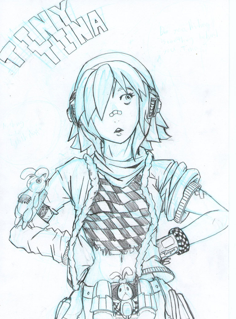 769x1038 Tiny Tina From Borderlands2 By Lemedrawyou