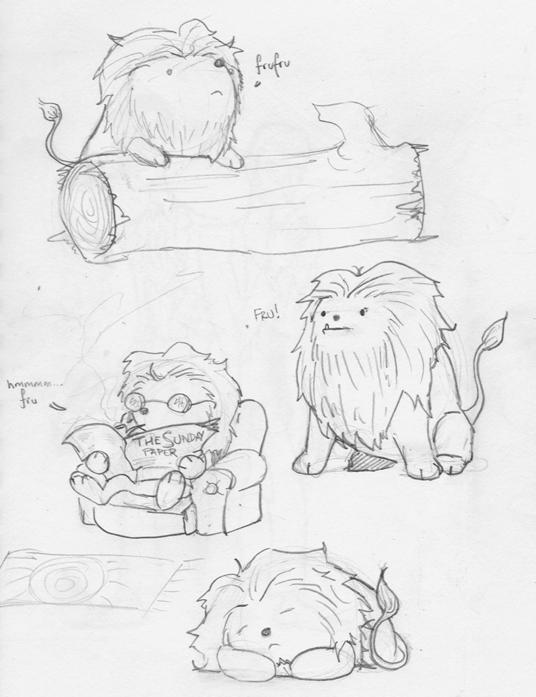 768x997 Tiny Hamster Potato Lion By Fourlegs