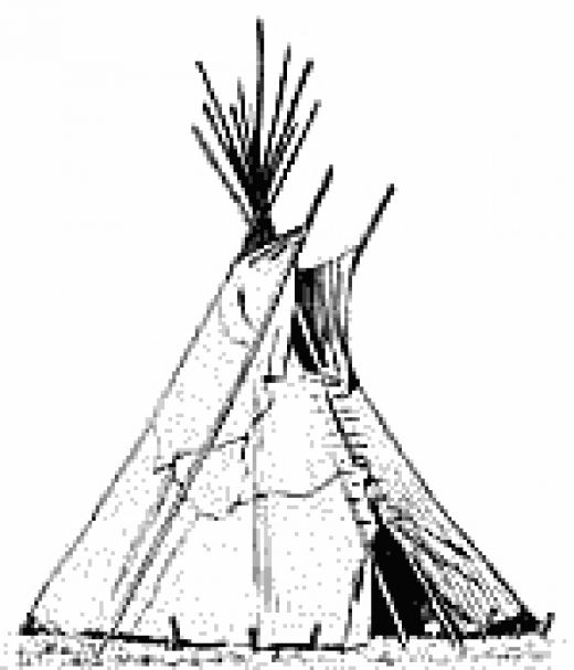 520x607 Teepee Coloring Sheet This Is Your Index.html Page Home Exterior