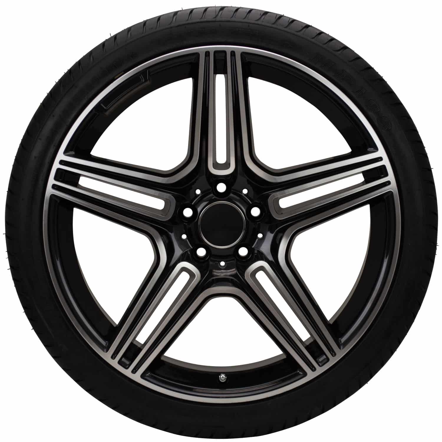 1500x1500 20 Replica Mercedes Benz Machine Facedlack Wheel And Tire