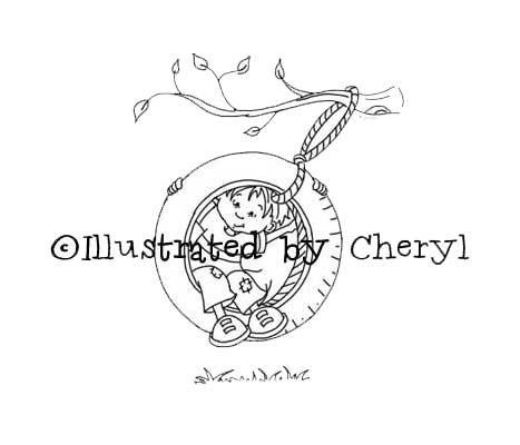 467x400 Noah's Tire Swing