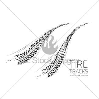 325x325 Tire Tracks Background Gl Stock Images