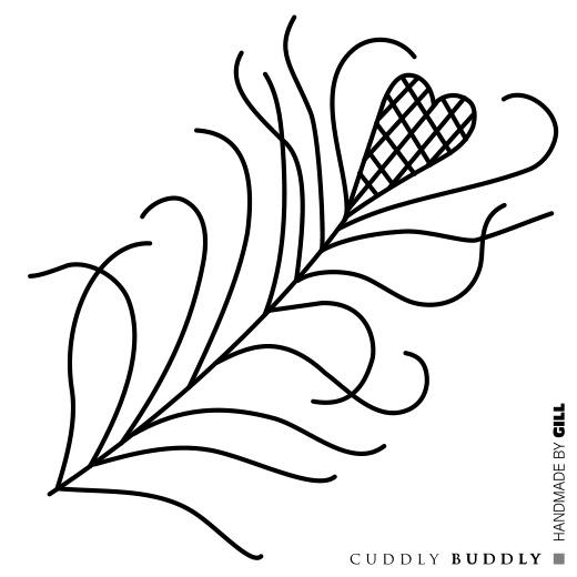 520x520 Decorative Painted Feather Tissue Box Cover Buddly Crafts