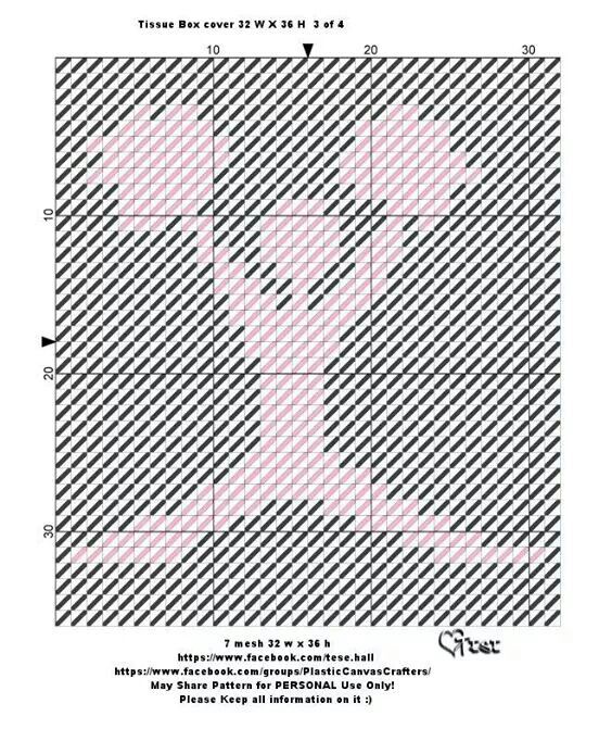 552x682 295 Best Plastic Canvas Tissue Box Covers Images