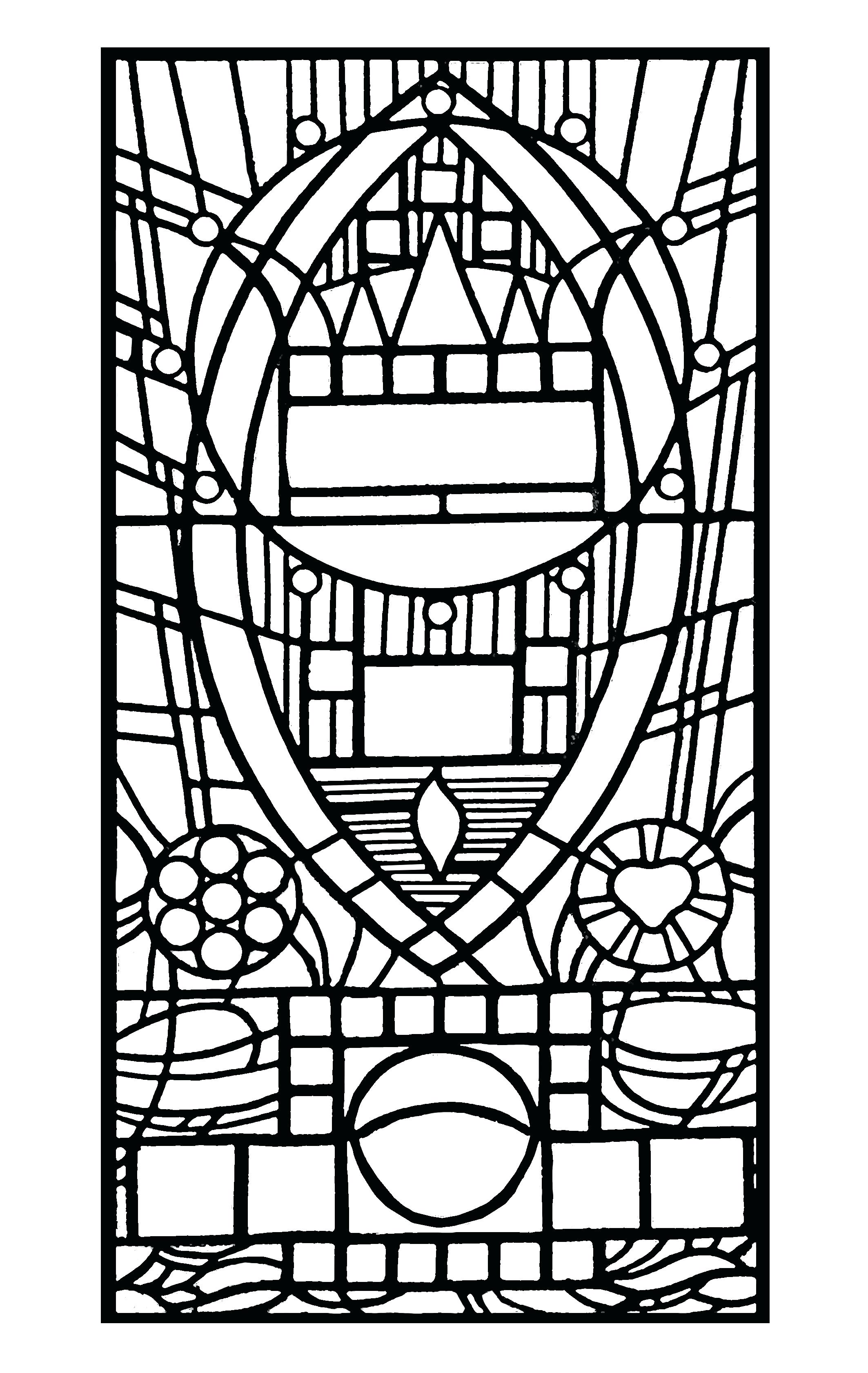 2126x3362 Stained Glass Window Stencils Stained Glass Of Tissue Paper Art