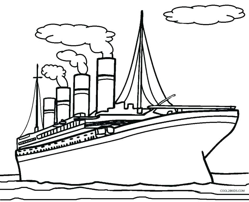 820x665 Free Color Pages As Titanic Coloring Pages Free Free Color Pages