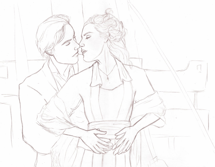 900x700 Titanic Sketchysketch By Achelseabee