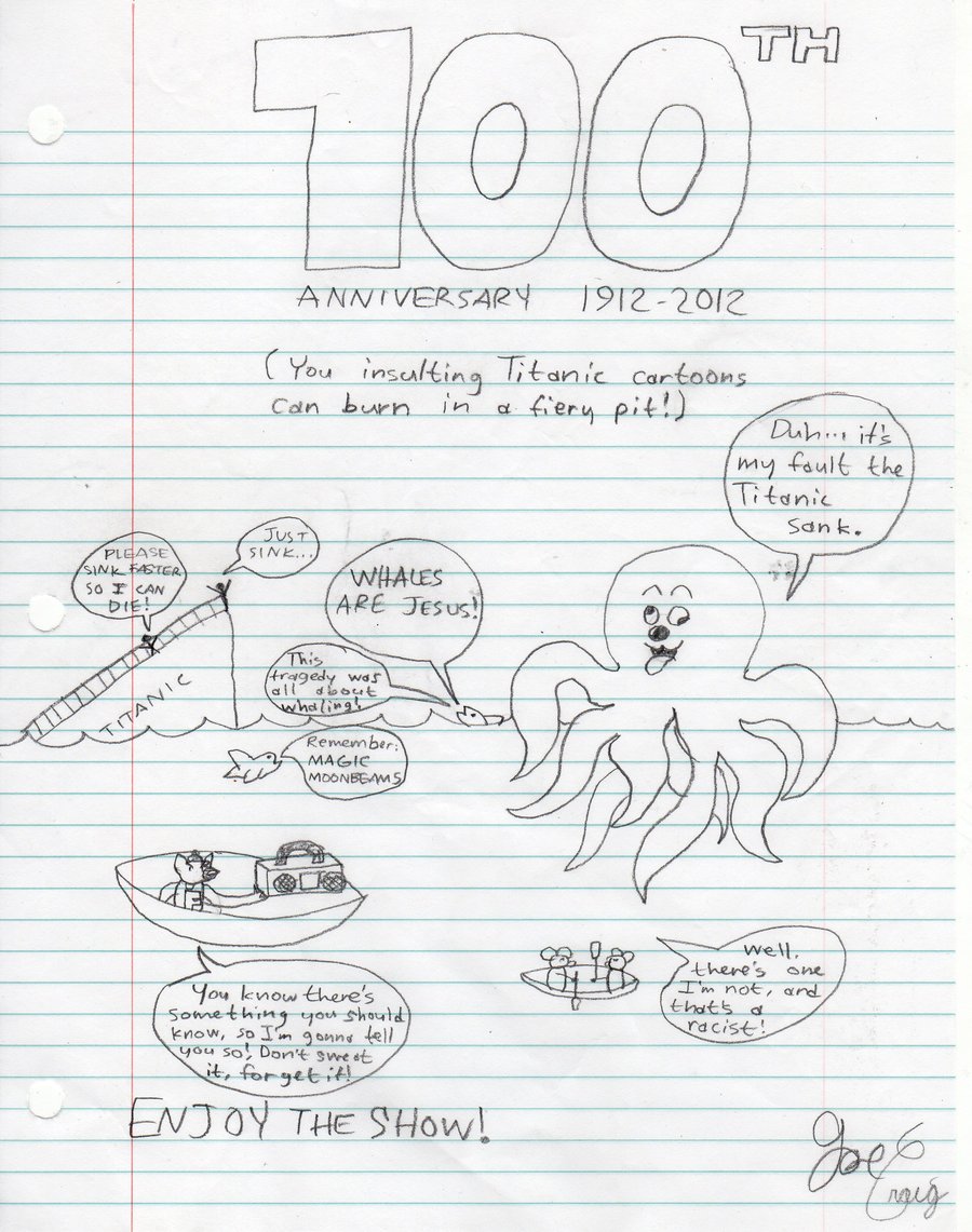 900x1141 Titanic 100th Anniversary Drawing By Goldcrockpot23