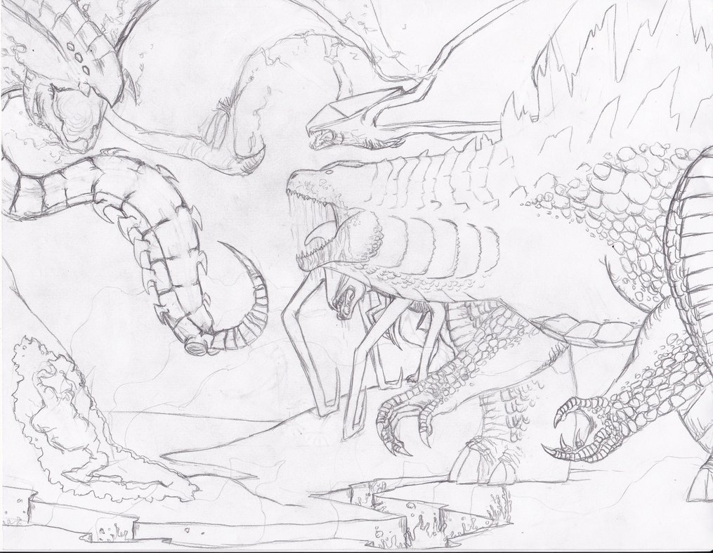 1015x787 The Top Of A Primordial Ecosystem Sketch By Burningg Hellonearth