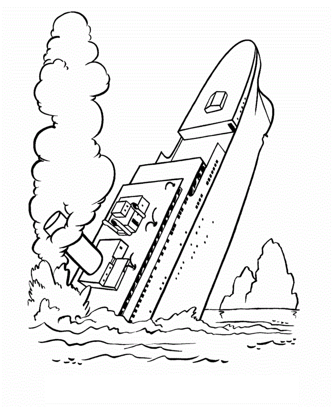 670x820 Free Printable Titanic Coloring Pages For Kids