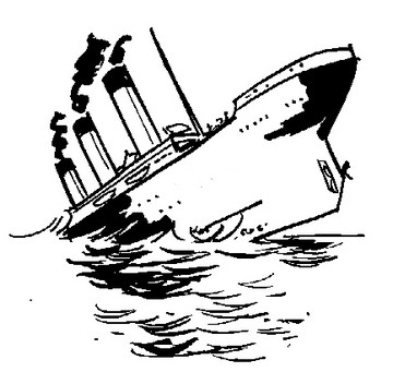 Titanic Sinking Drawing at GetDrawings | Free download