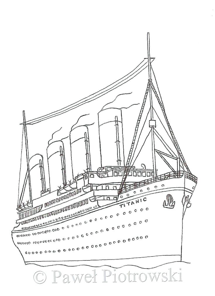 Titanic Sinking Drawing at GetDrawings | Free download