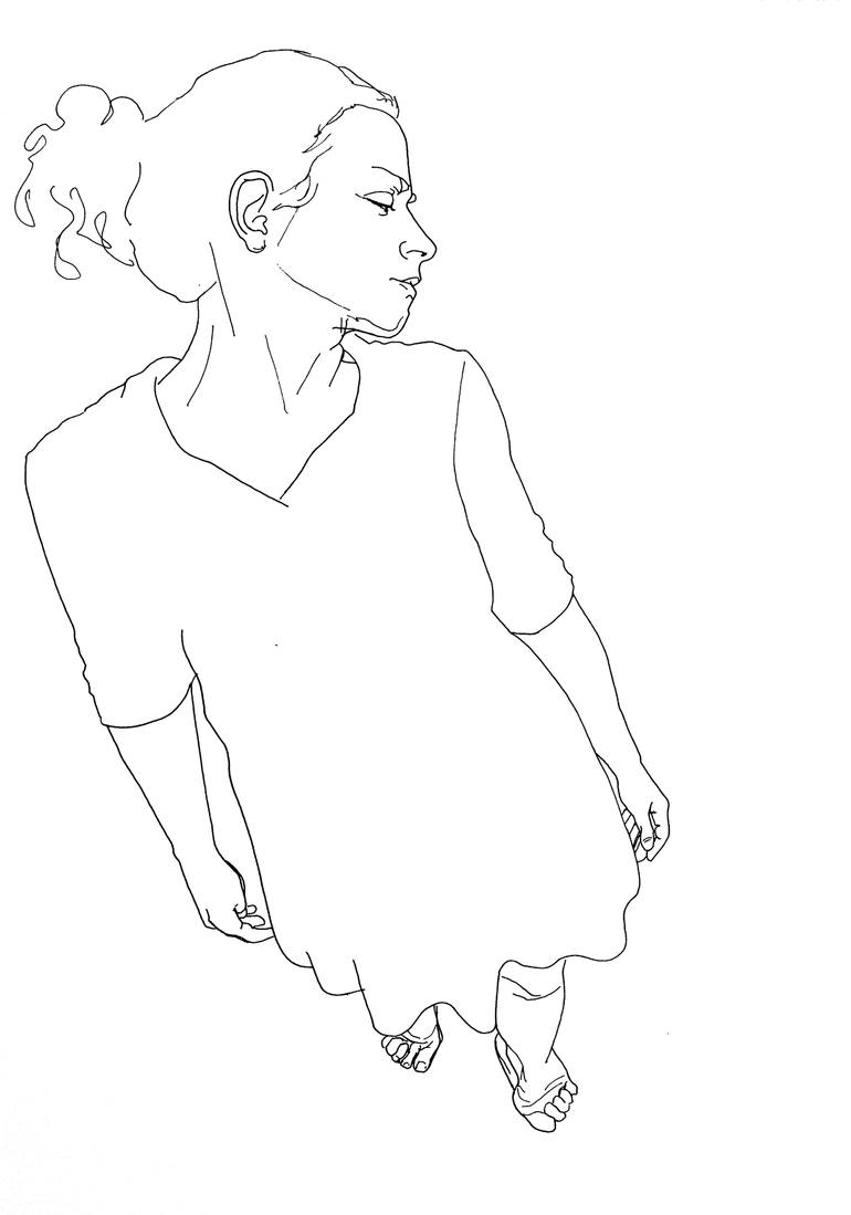 770x1099 Saatchi Art No Title Drawing