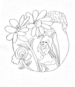 261x300 Toadstool Drawings