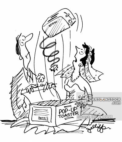 400x464 Pop Up Toaster Cartoons And Comics