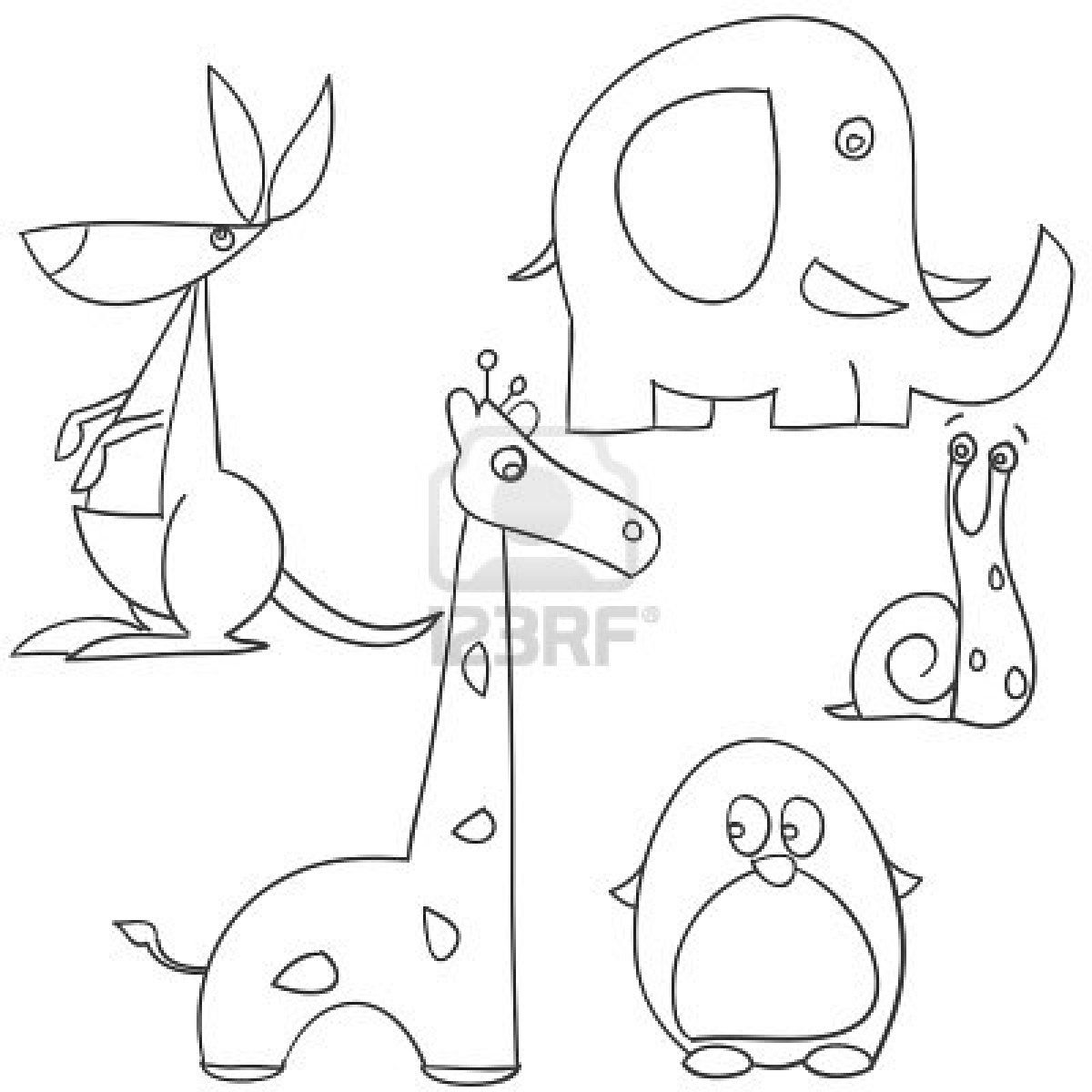 1200x1200 How To Draw Animal Doodles Zoo Birthday Animal