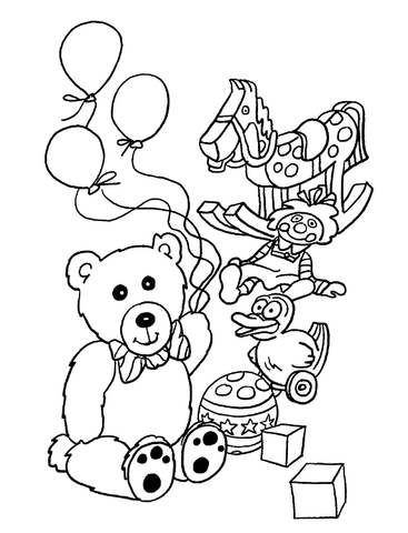 367x480 Toys Coloring Page Free Printable Coloring Pages