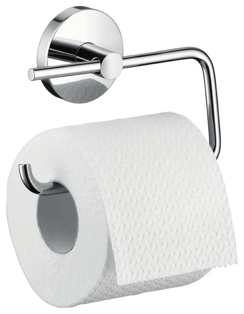 498x640 Hansgrohe Logis Toilet Roll Holder