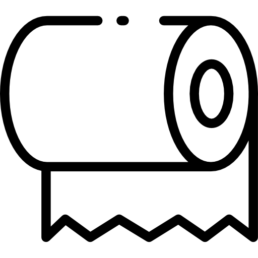 512x512 Toilet Paper, Lavatory Paper, Paper, Toilet Icon