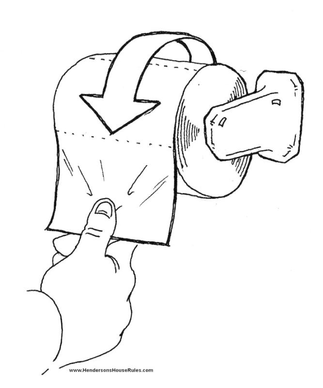 667x800 Toilet Paper Roll Clip Art