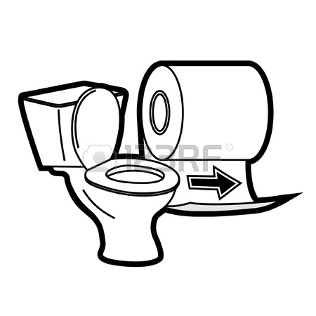 450x450 Left Arrow Made Of Toilet Paper Roll Royalty Free Cliparts
