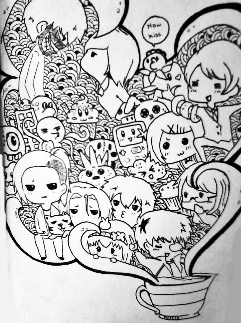 772x1035 Tokyo Ghoul Chibi Doodle! By Kstele