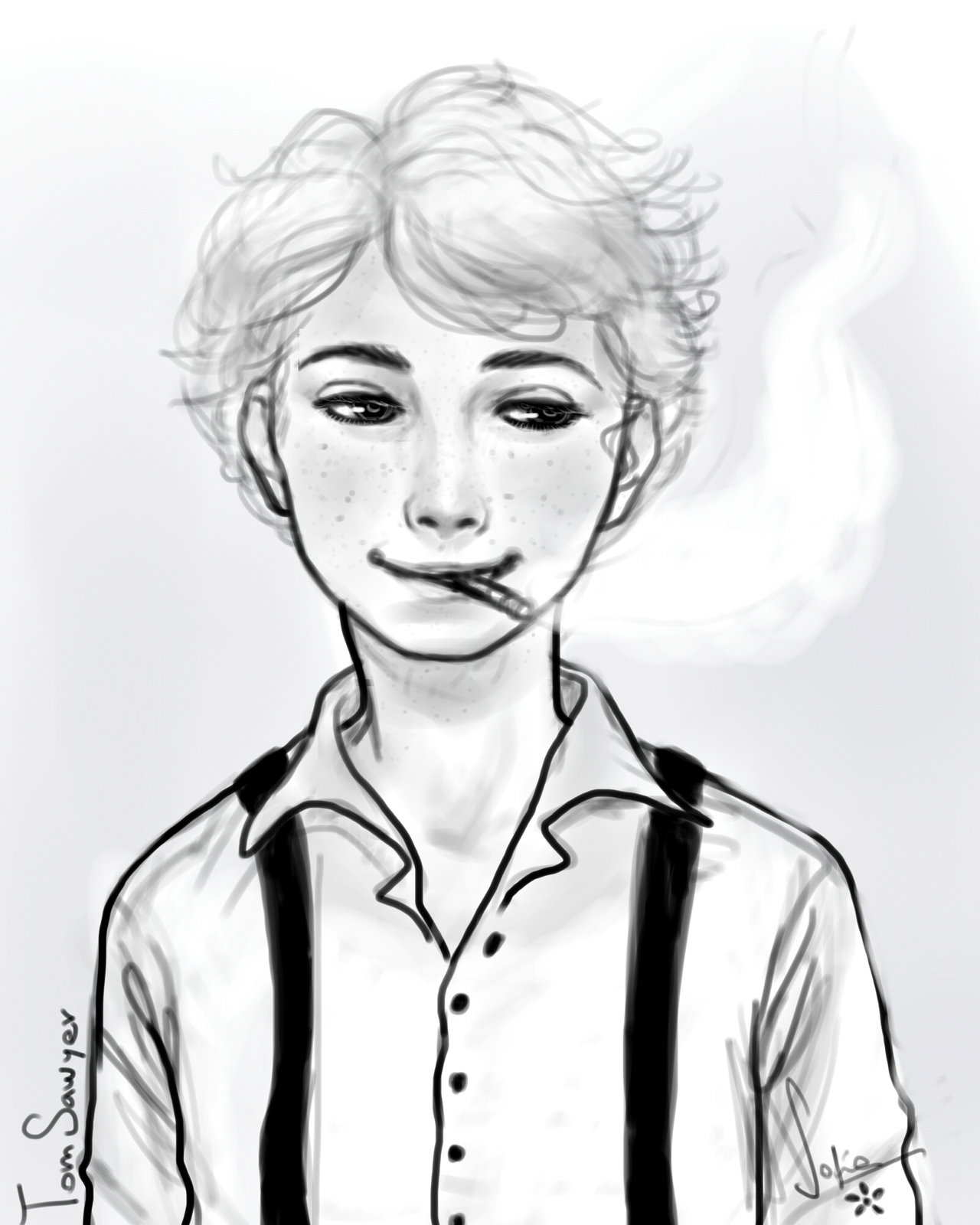 1280x1600 Tom Sawyer Fanart By Sofiachannel